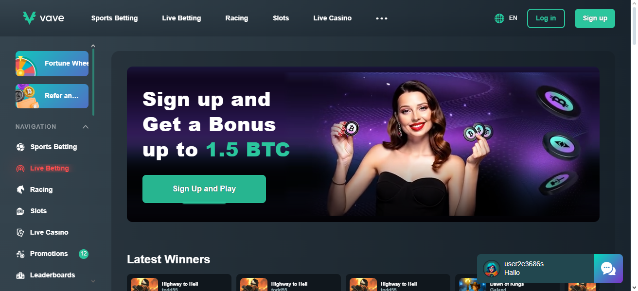 Vave Casino