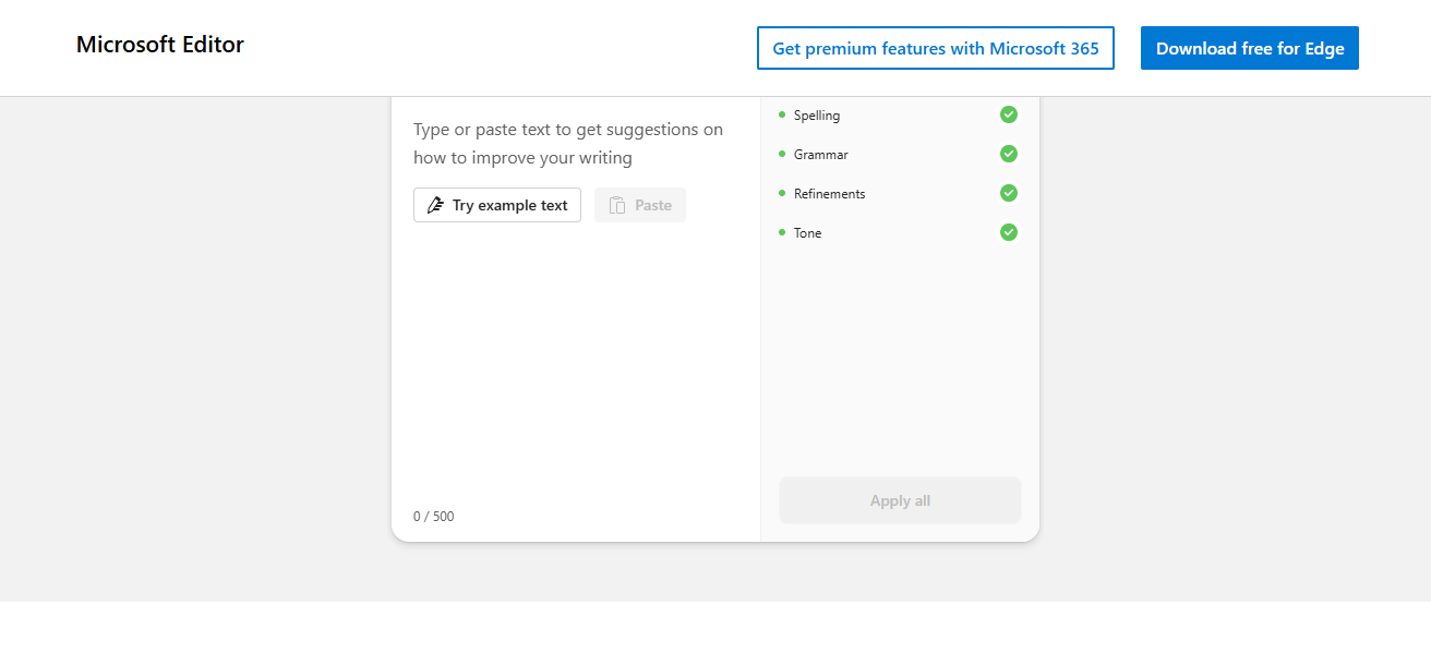 Microsoft Editor