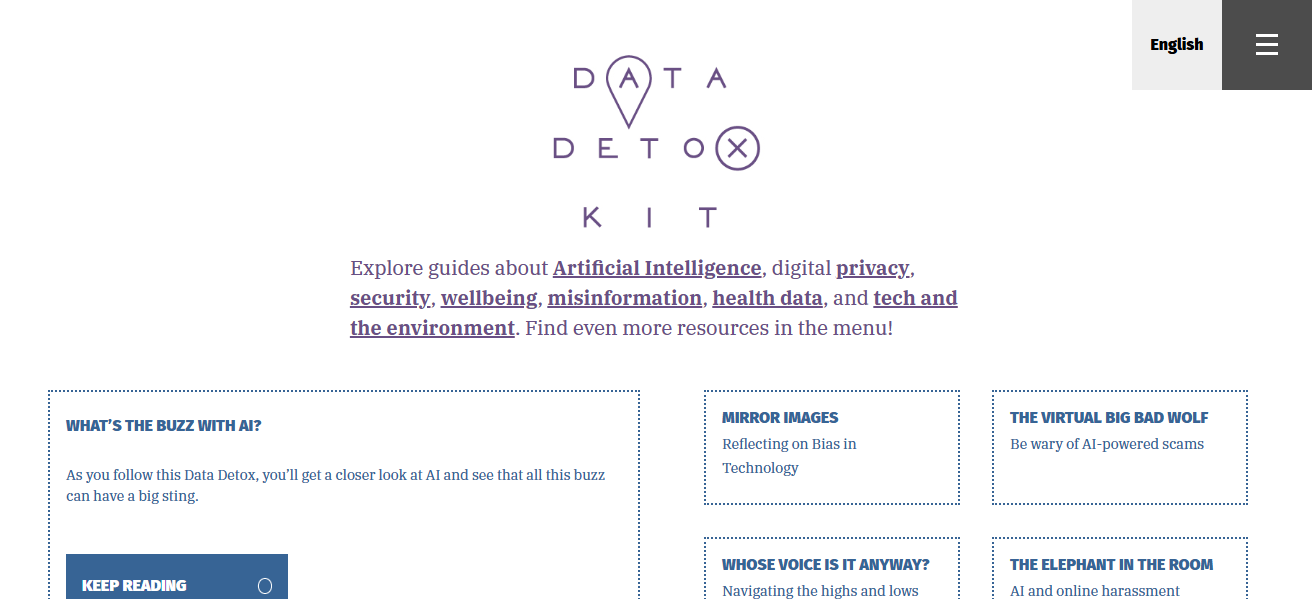 Data Detox Kit (Tactical Tech)
