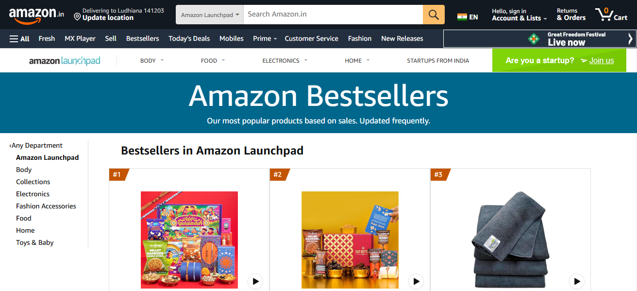 Amazon Best Sellers
