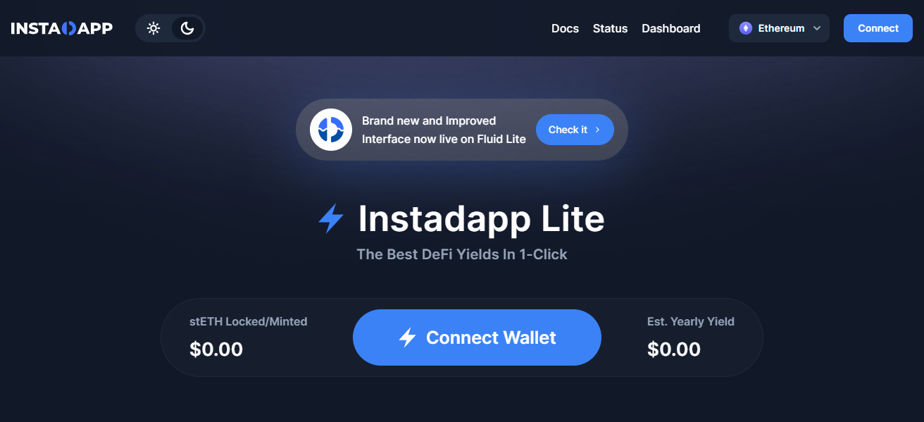 Instadapp Lite