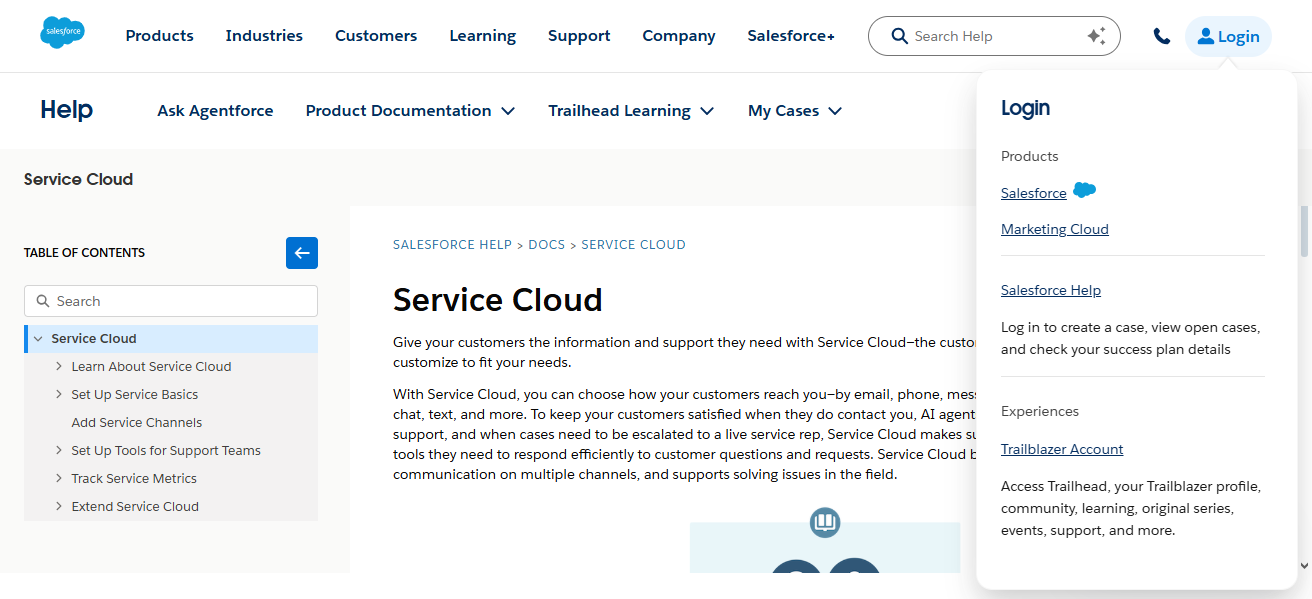 Salesforce Service Cloud