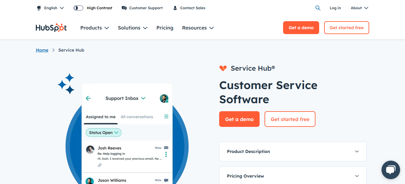 HubSpot Service Hub