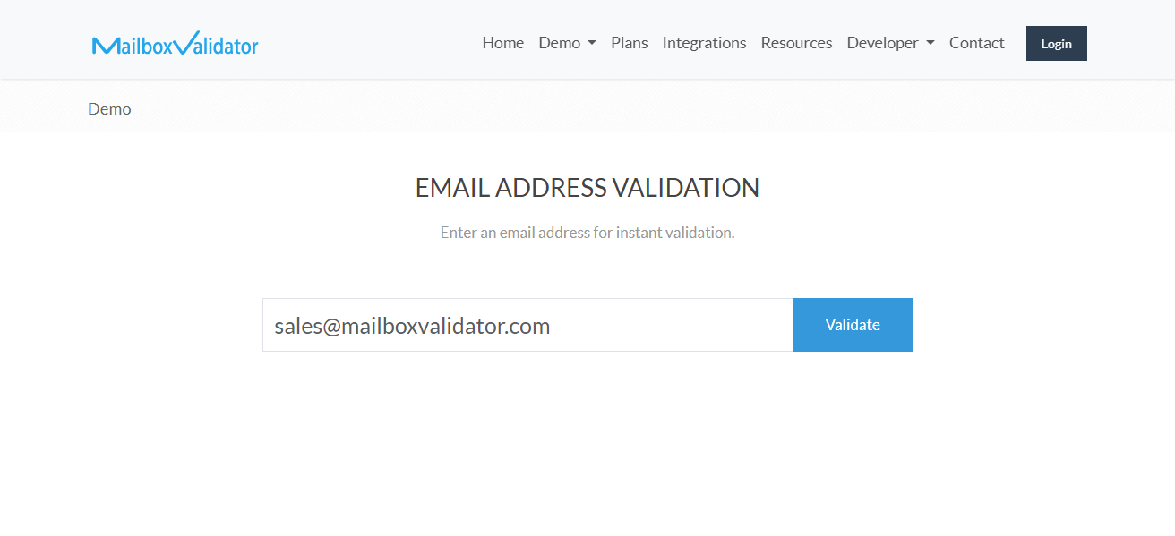 MailboxValidator