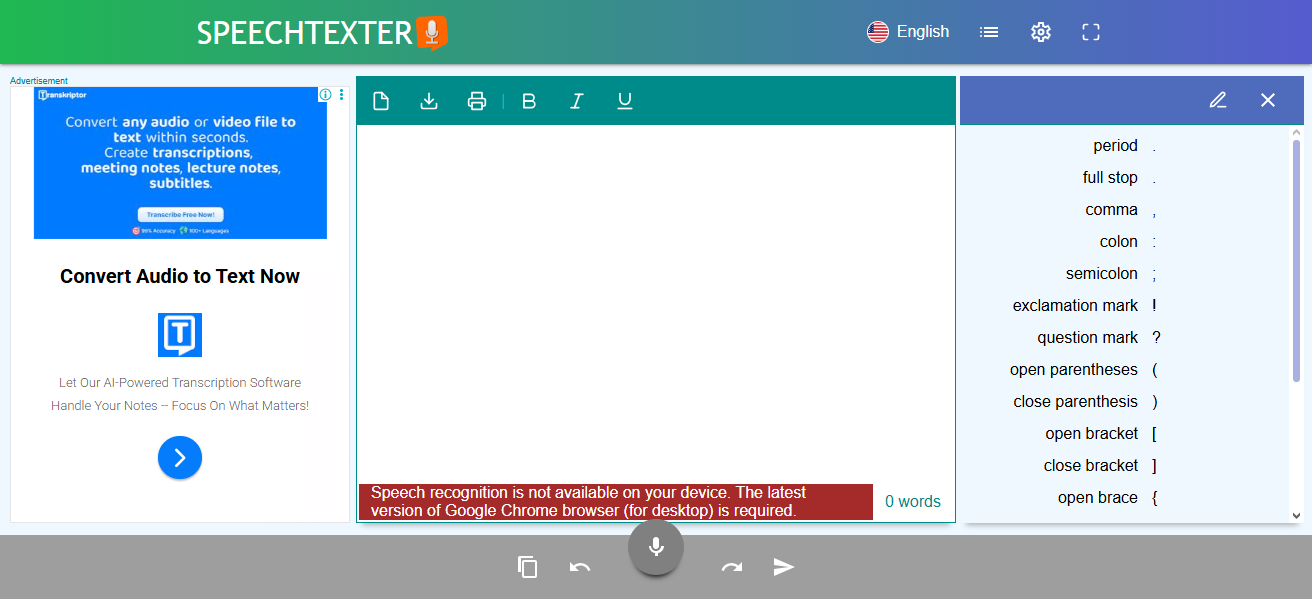 SpeechTexter