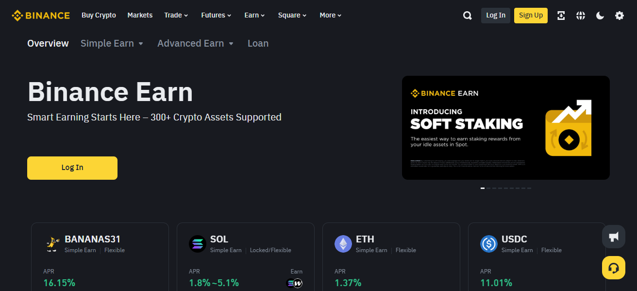 Binance Staking