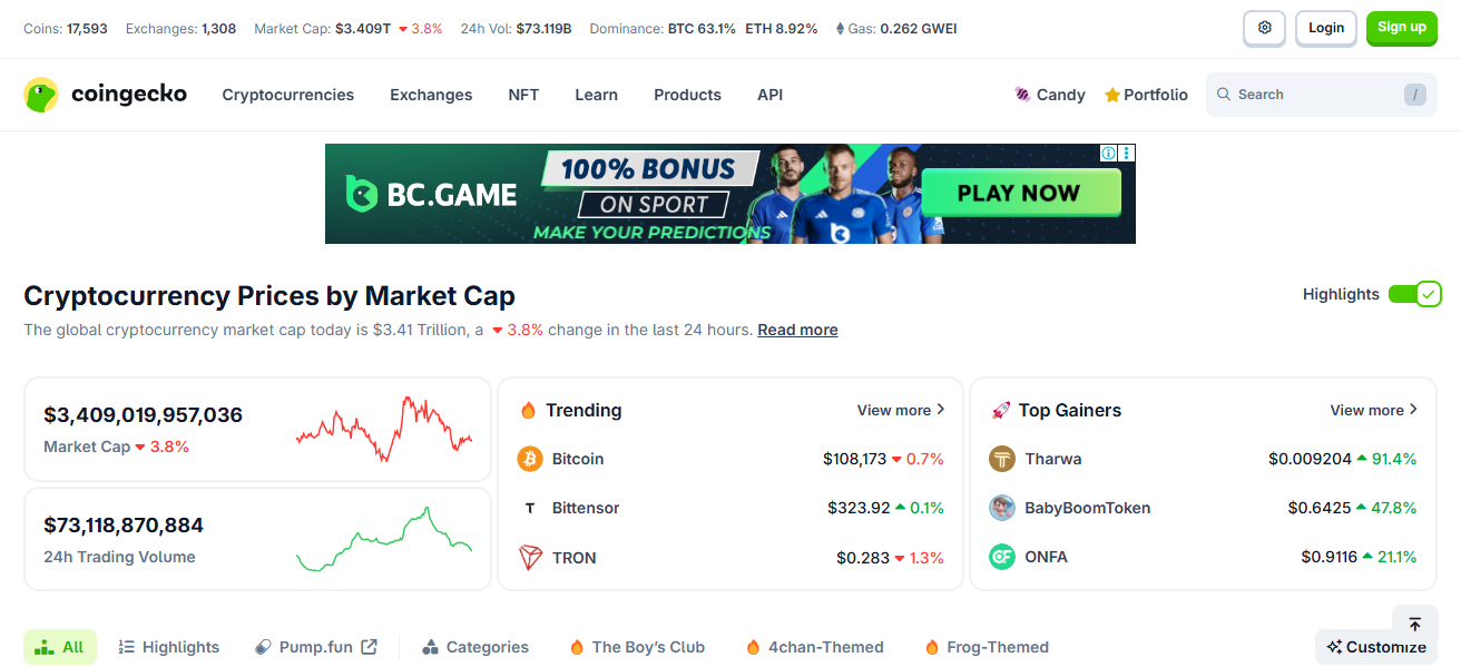CoinGecko
