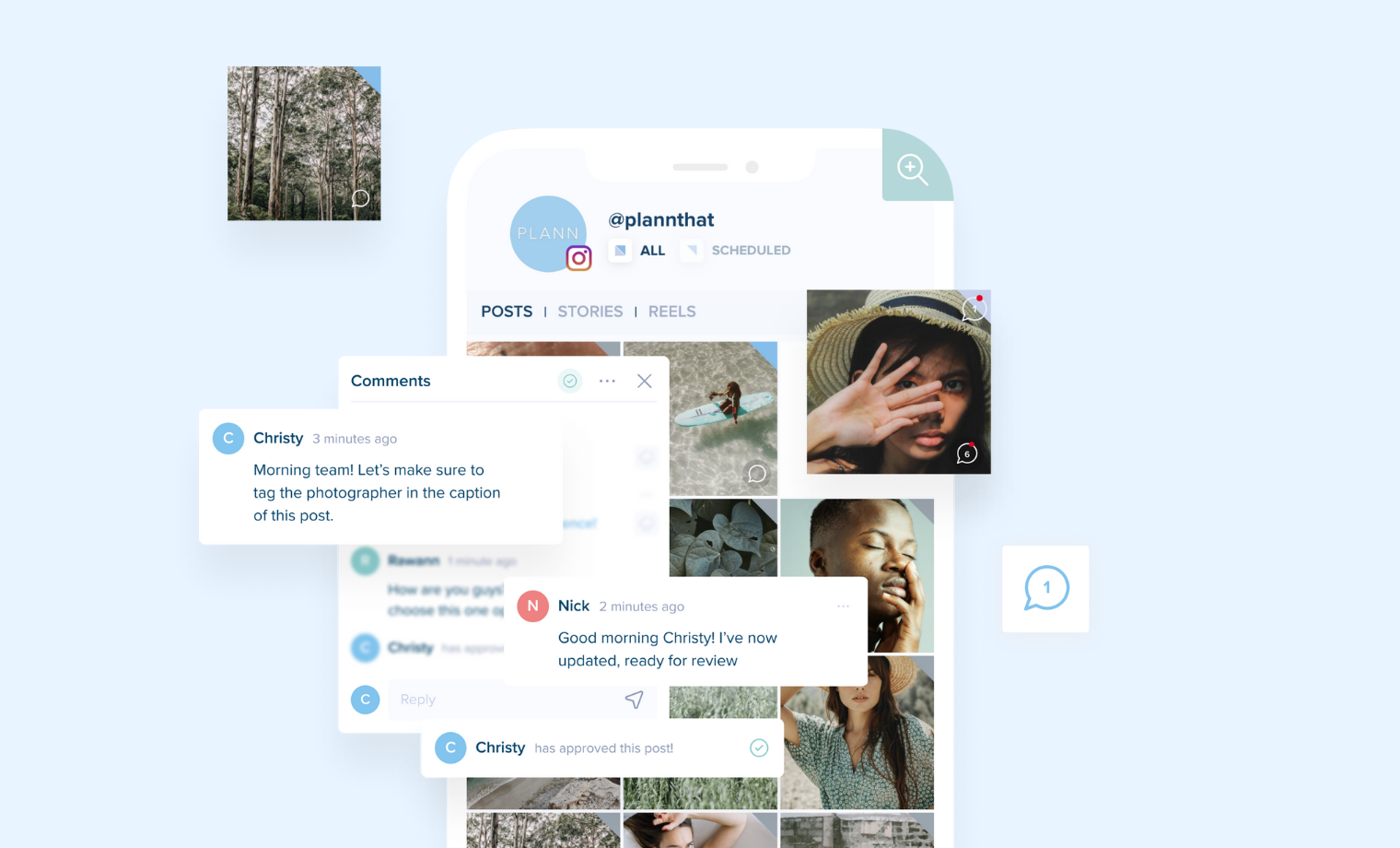 Pin Signup Post to Profile