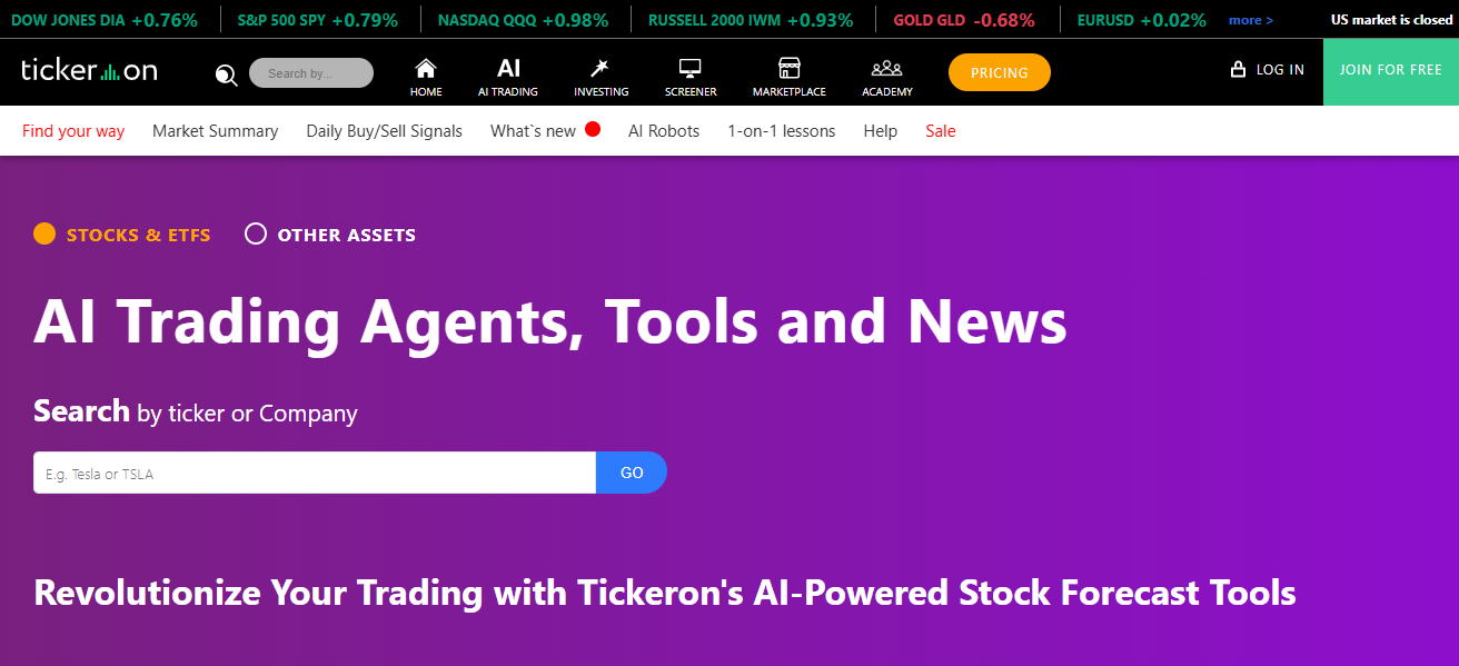 Tickeron