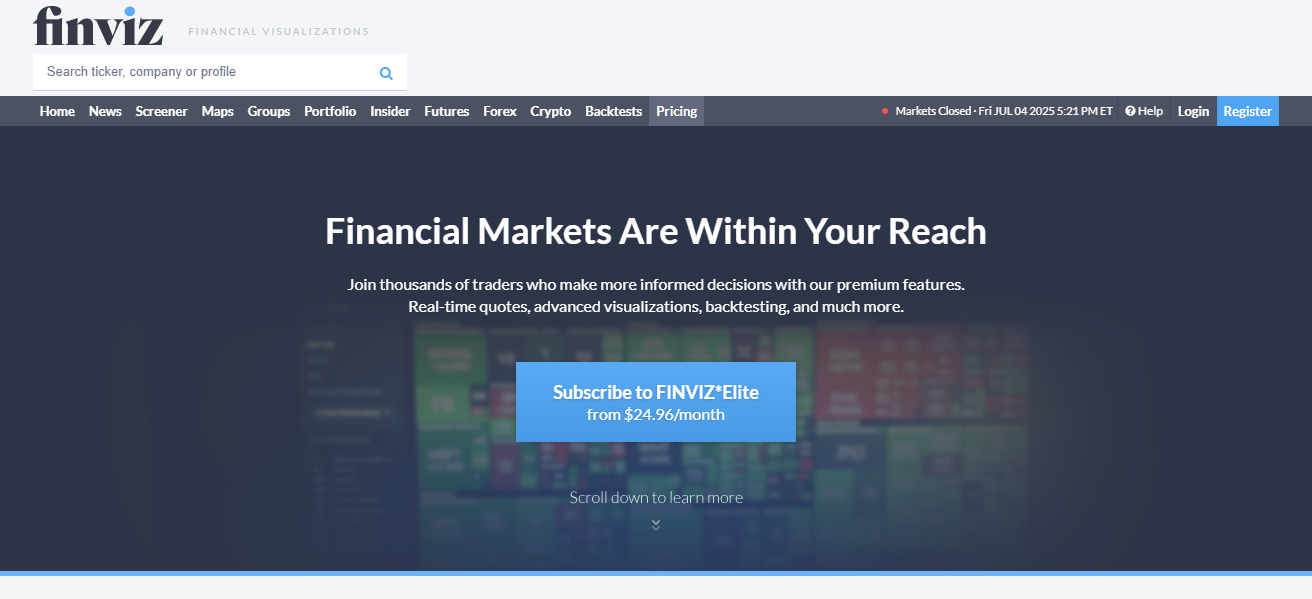 Finviz Elite
