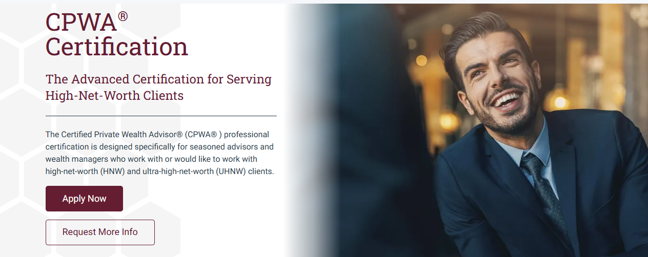 Certified Public Wealth Advisor (CPWA)
