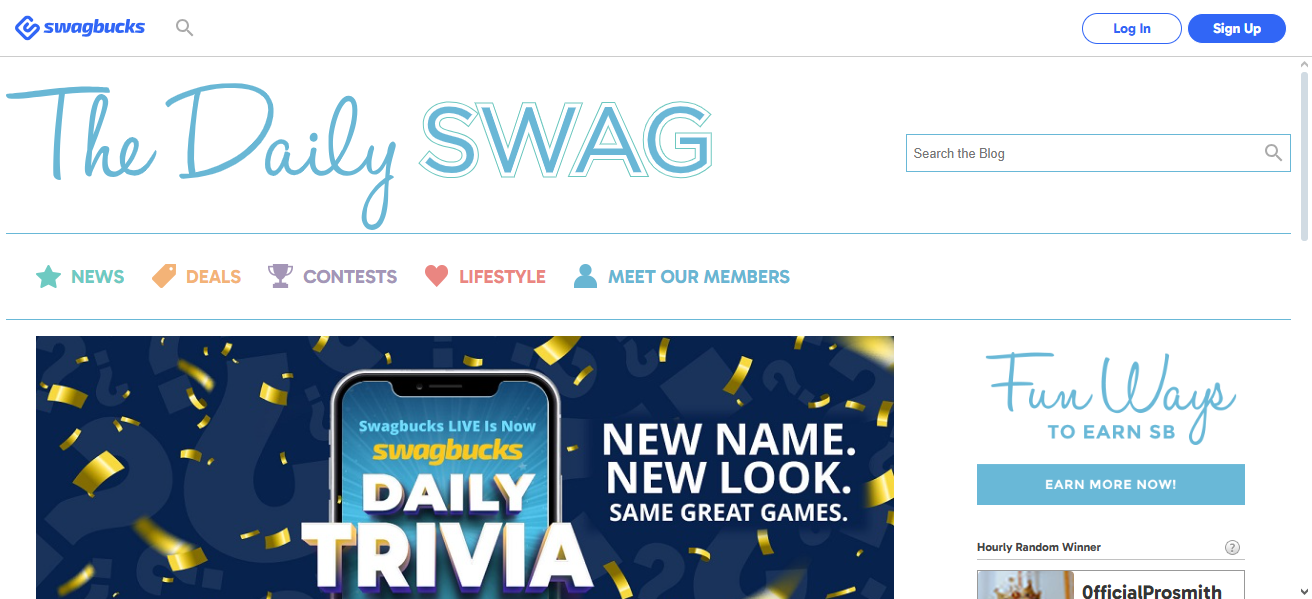 Swagbucks Live