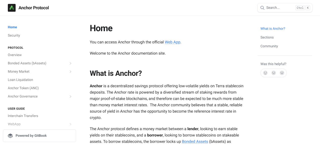 Anchor Protocol