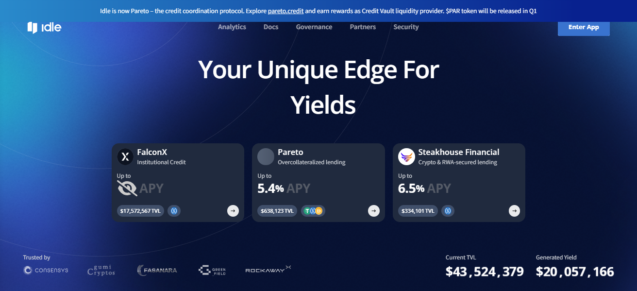 Idle Finance