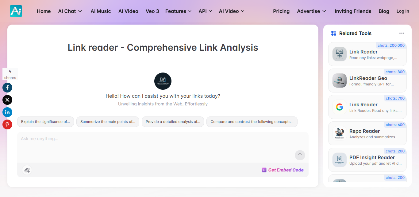 Link Reader