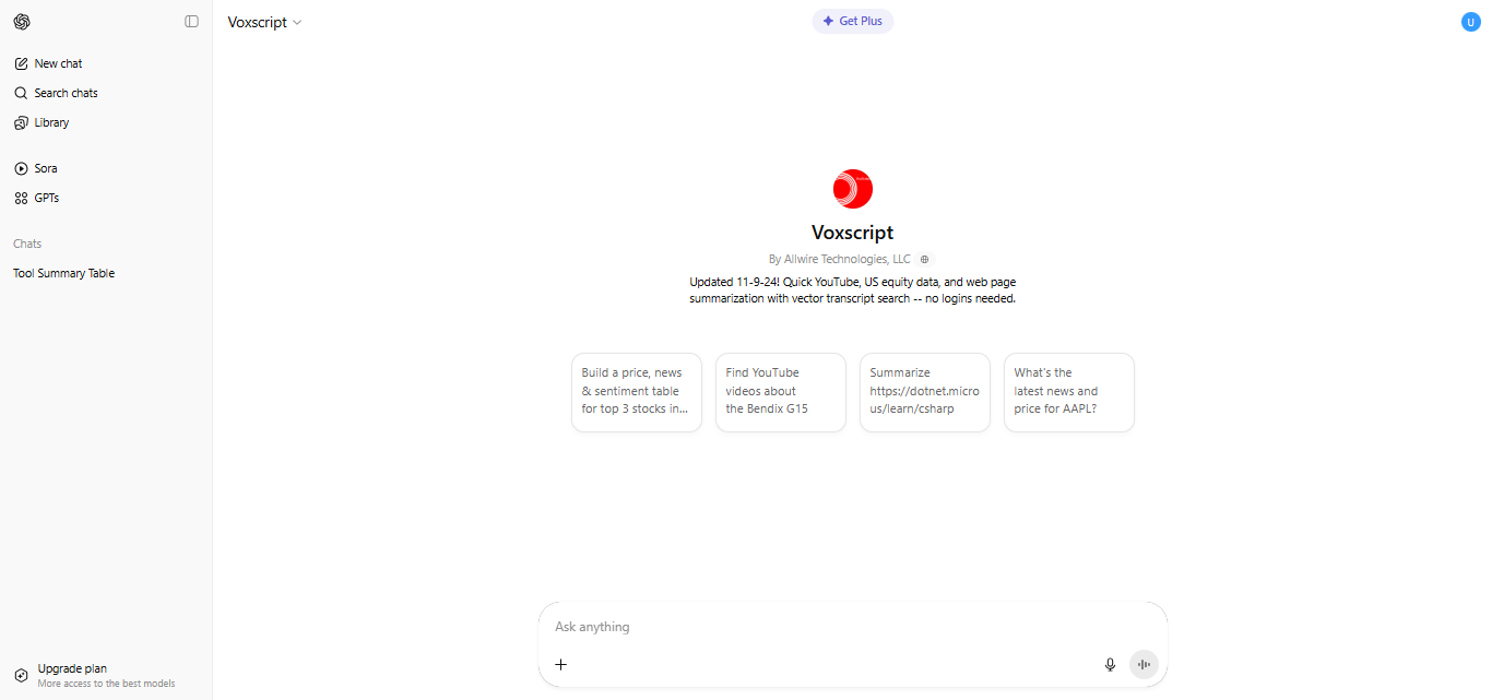 VoxScript