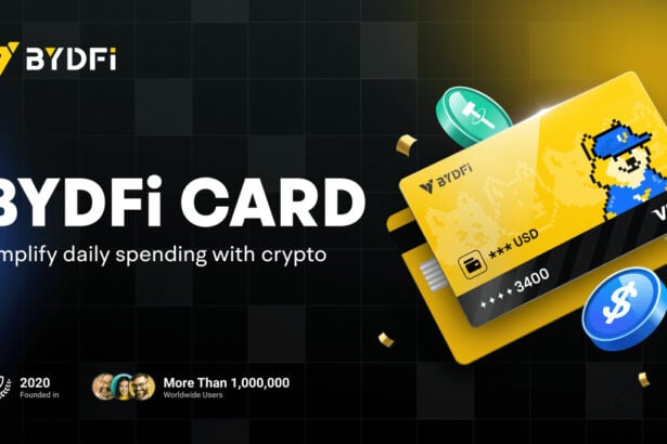 BYDFi Card Officially Launches: One Card to Seamlessly Bridge Web3 Assets and Real-World Spending