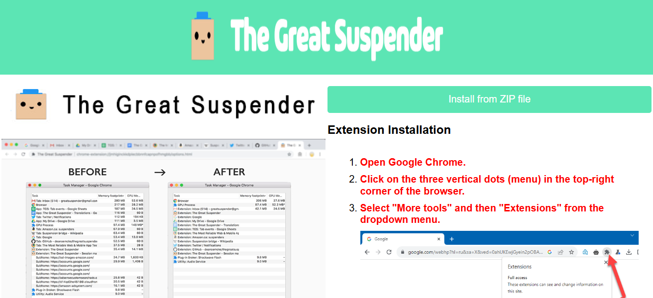 The Great Suspender