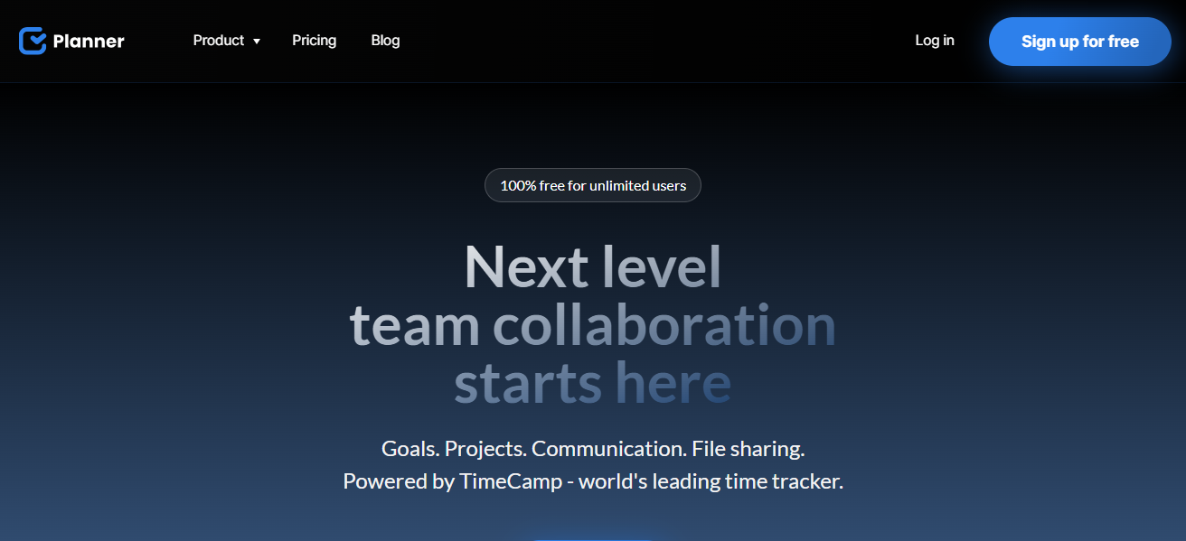 TimeCamp Planner