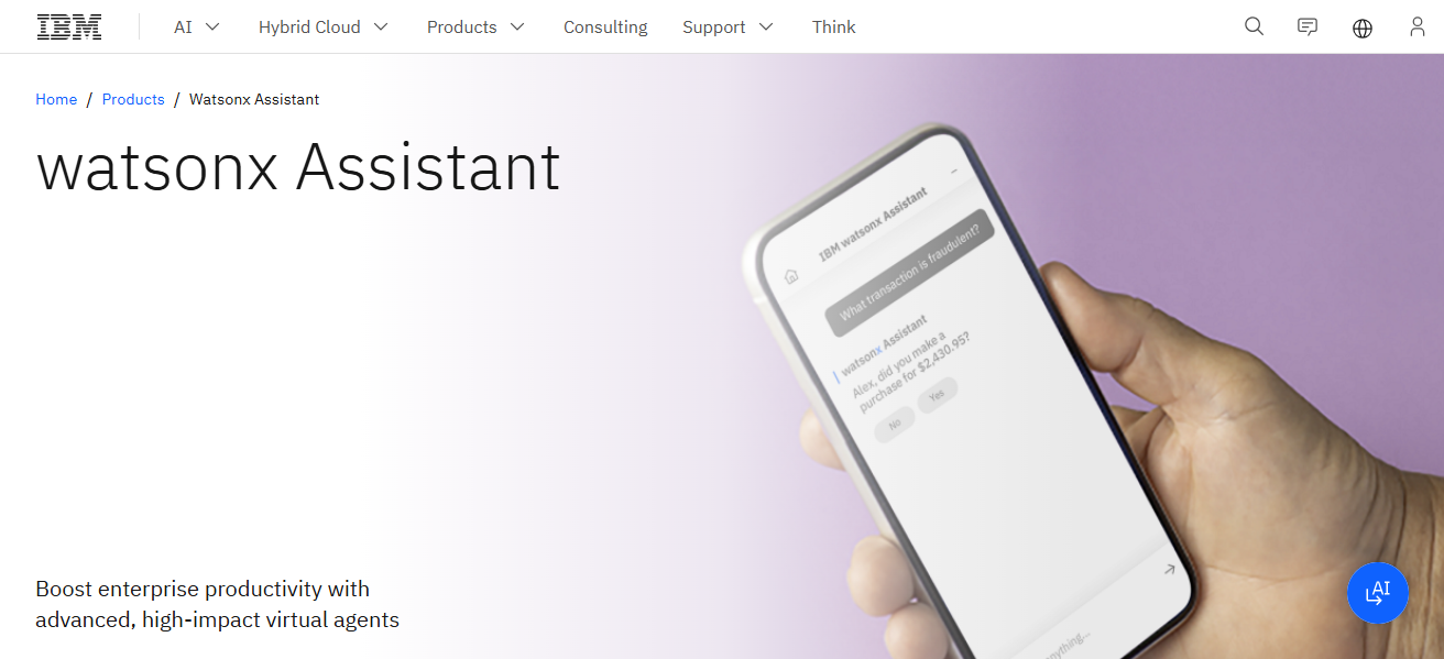 IBM Watson Assistant
