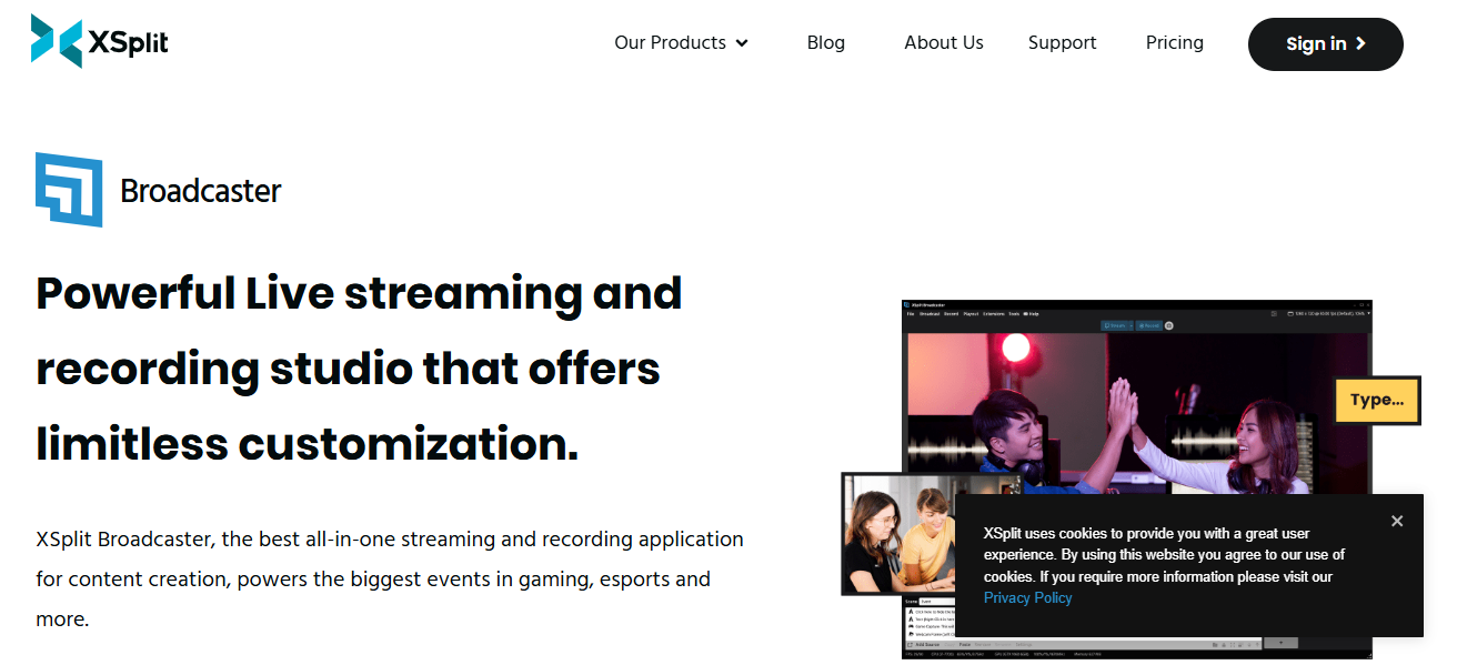 XSplit Broadcaster