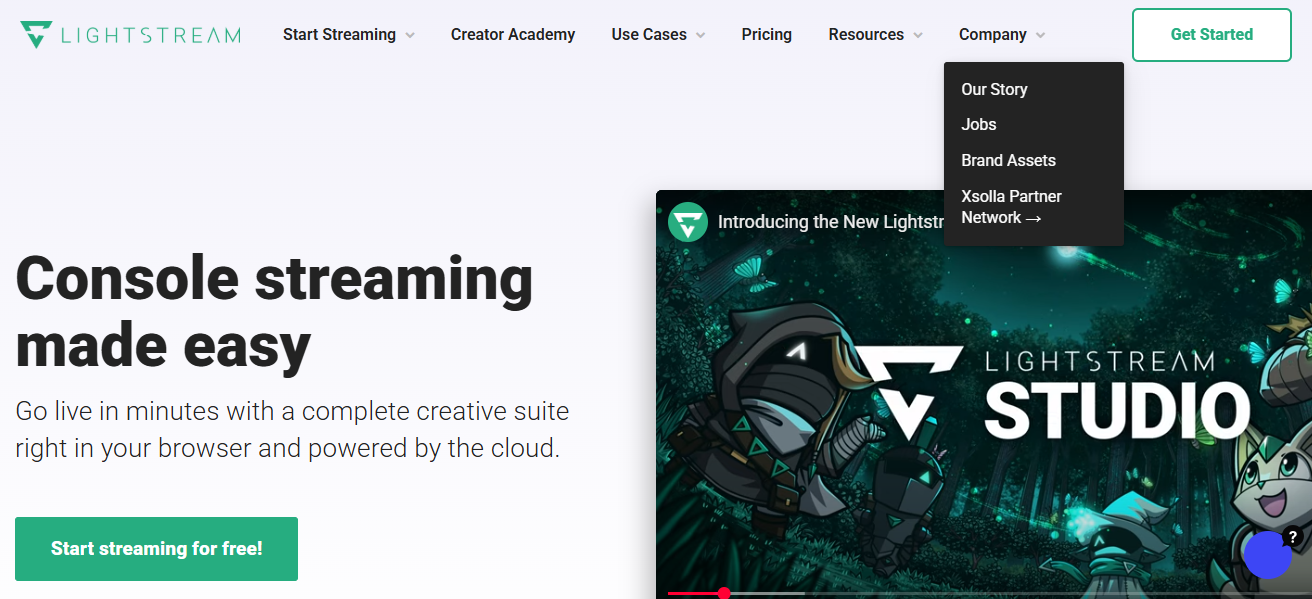 Lightstream Studio