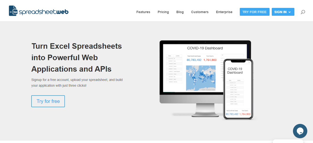 SpreadsheetWEB