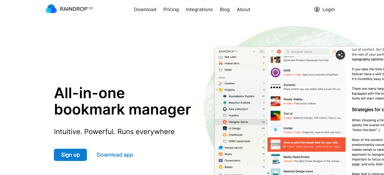 Raindrop.io