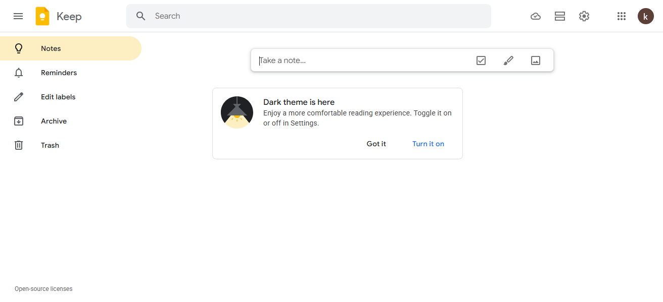 Google Keep