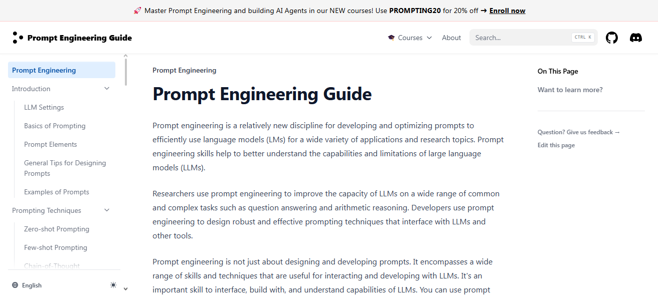 Prompt Engineering Guide