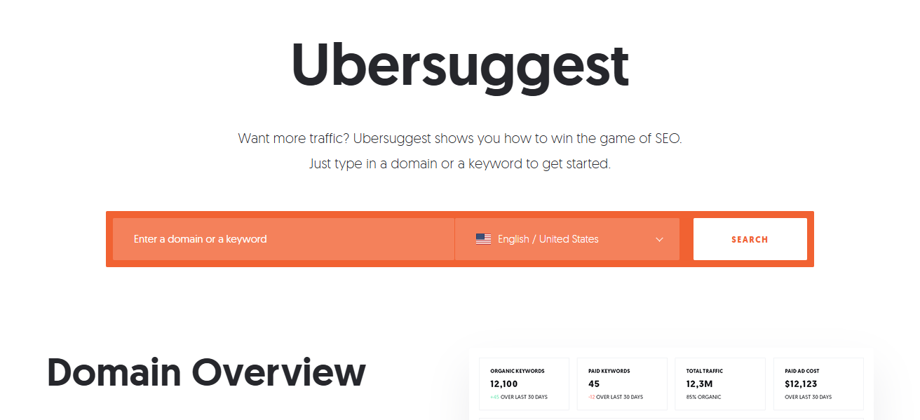 Ubersuggest