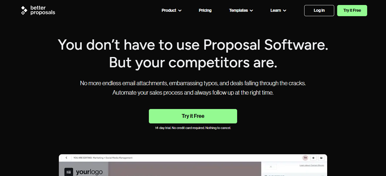 Better Proposals