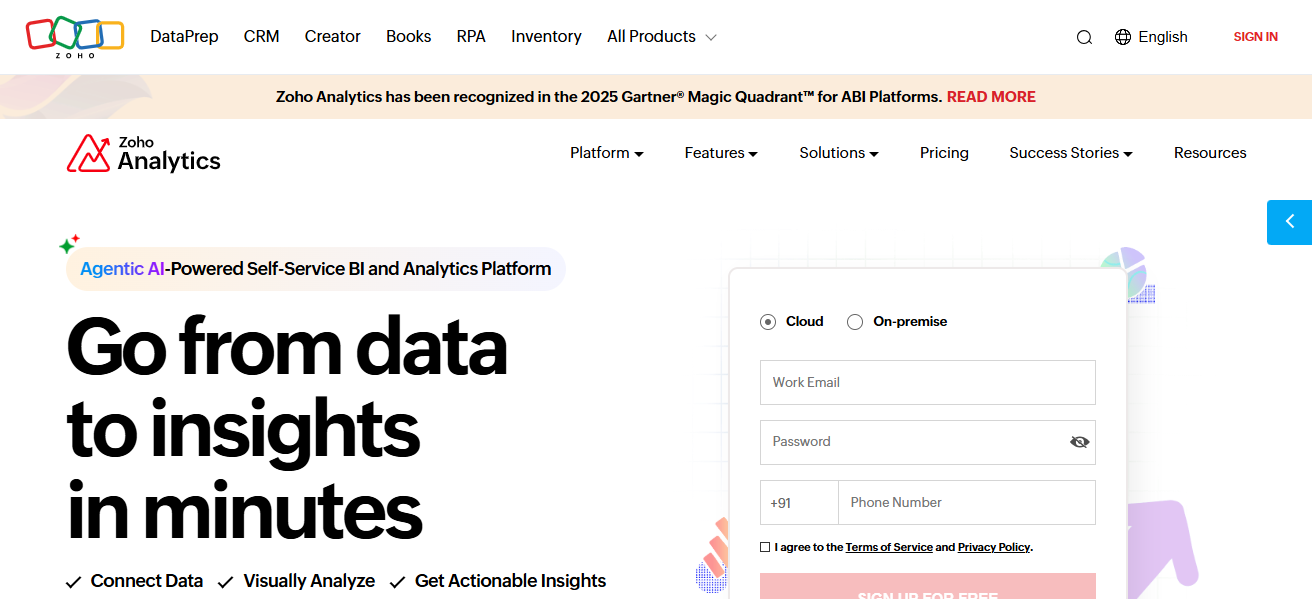 Zoho Analytics