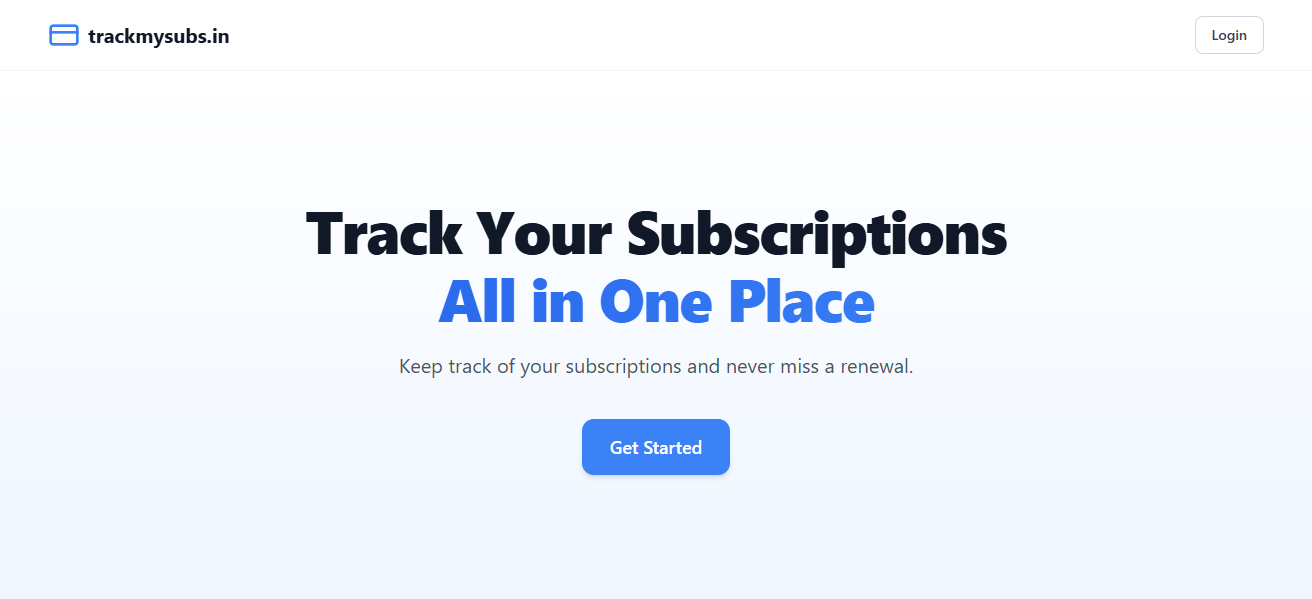 TrackMySubs Pro