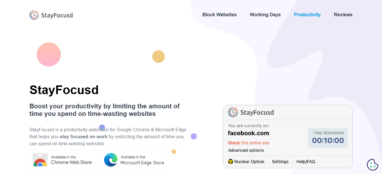 StayFocusd (Chrome)
