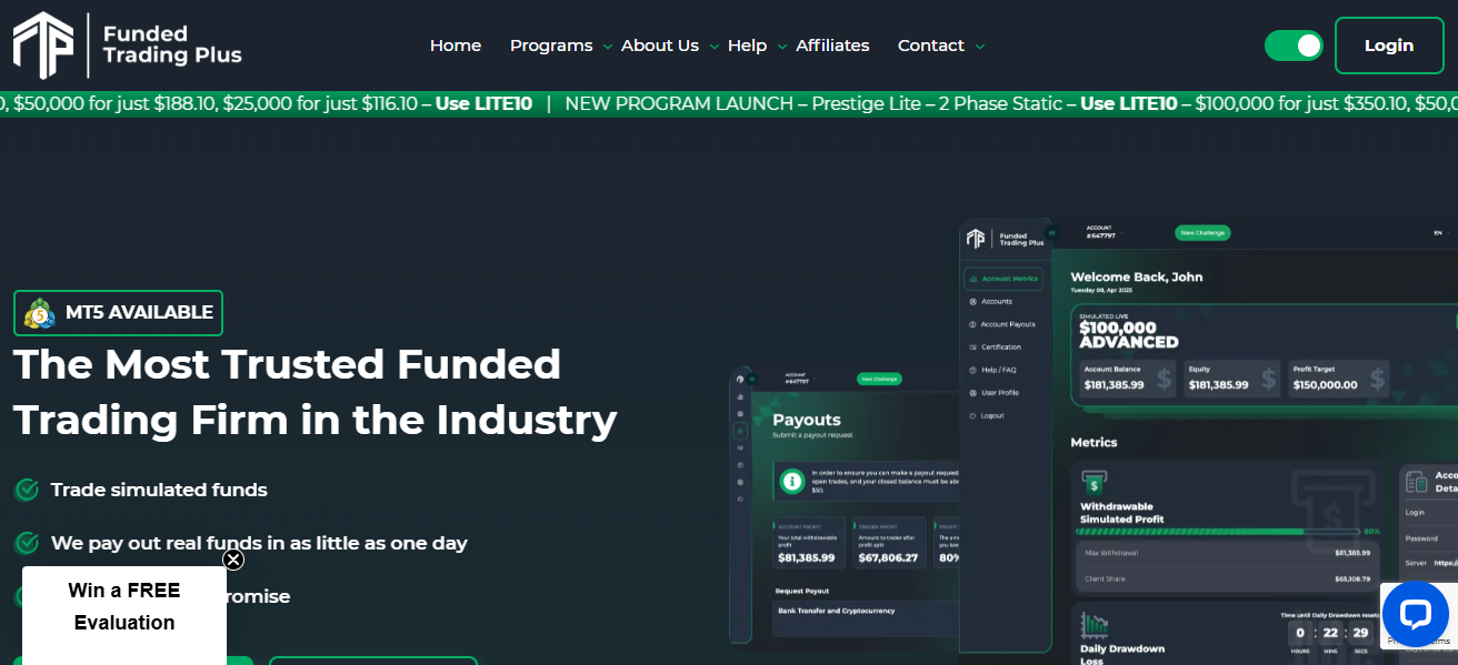 Funded Trading Plus (FTP)