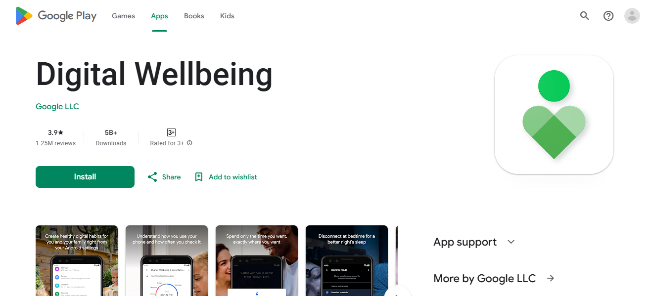 Digital Wellbeing (Android)