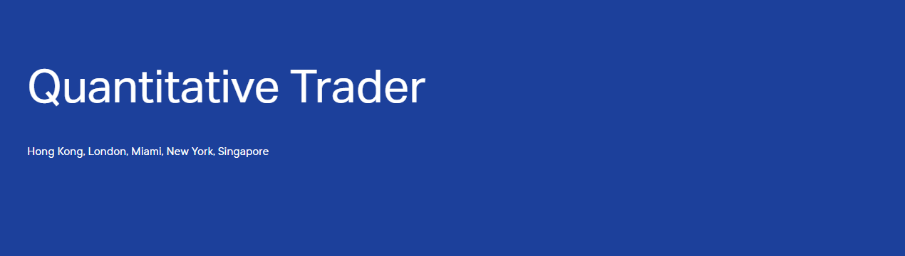 Quantitative Trader