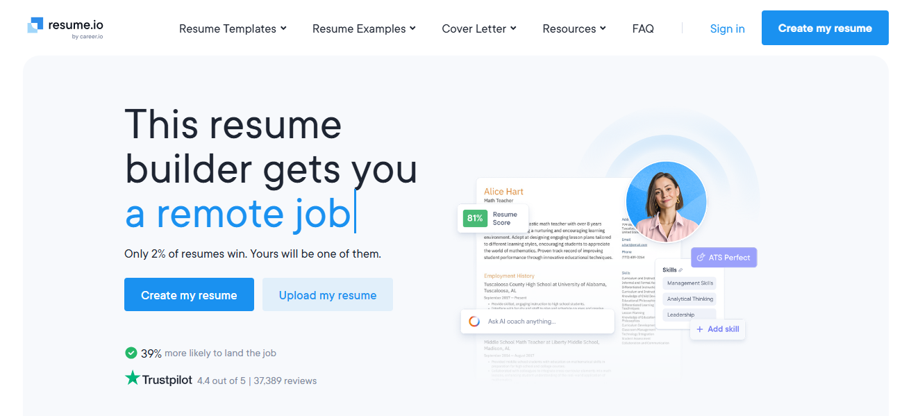 Resume.io