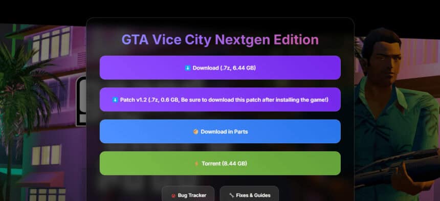 What Is Gta Vice City Nextgen Edition