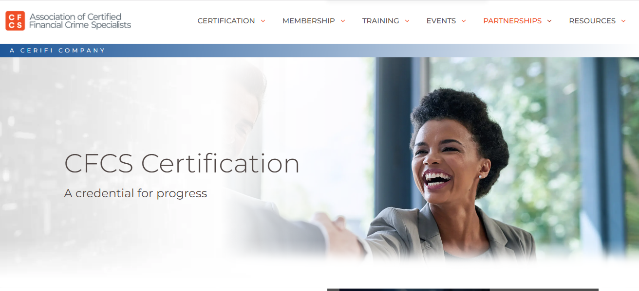 CFCS (Certified Financial Crime Specialist) – ACFCS