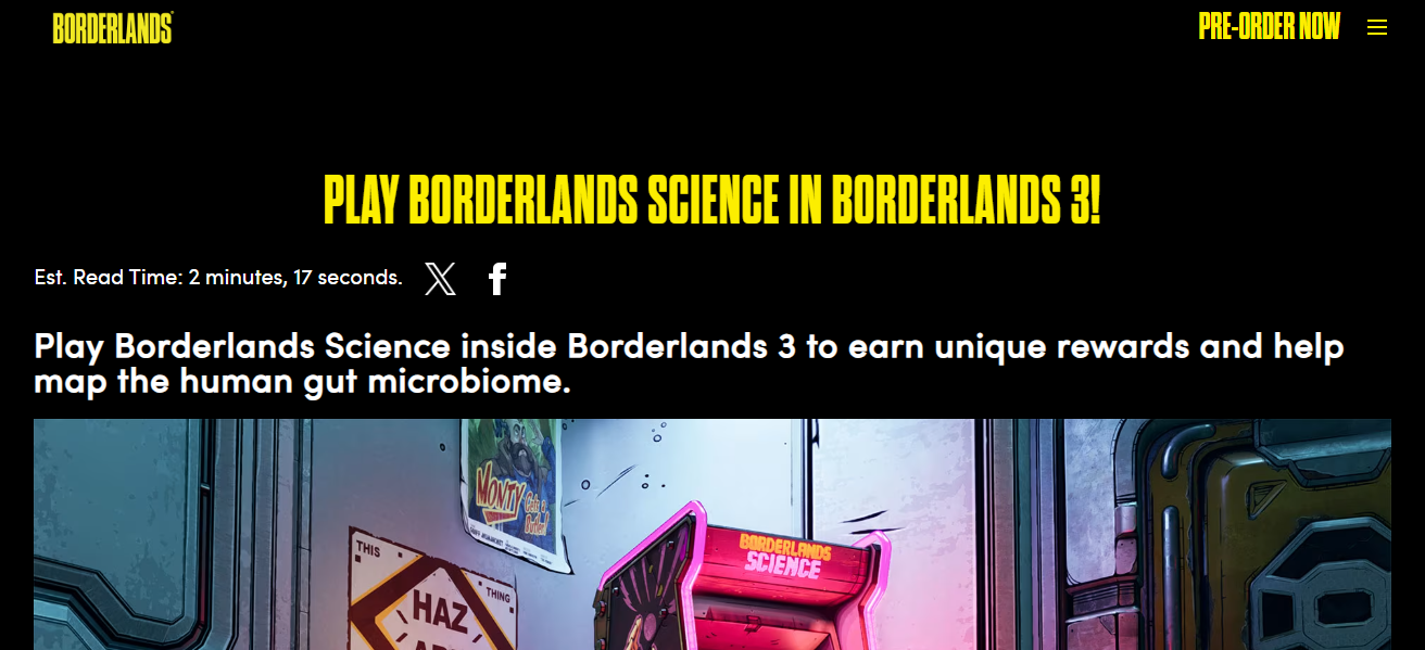 Borderlands Science