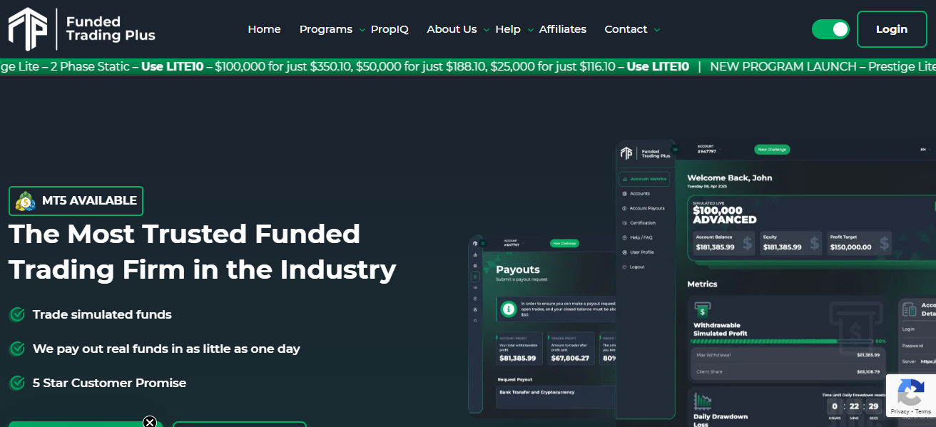 Funded Trading Plus