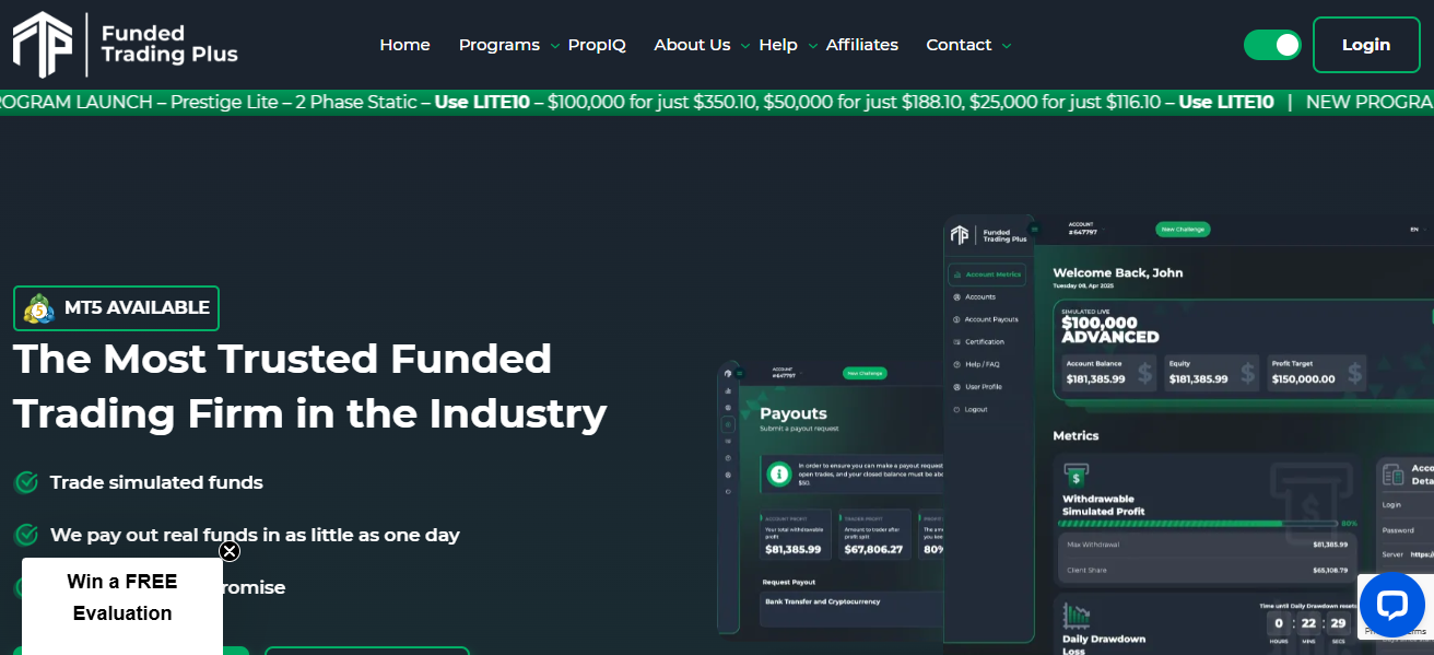 Funded Trading Plus
