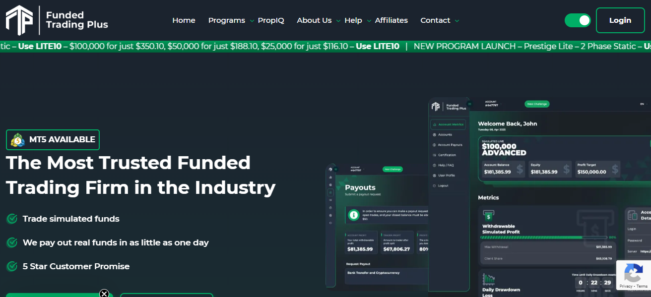 Funded Trading Plus