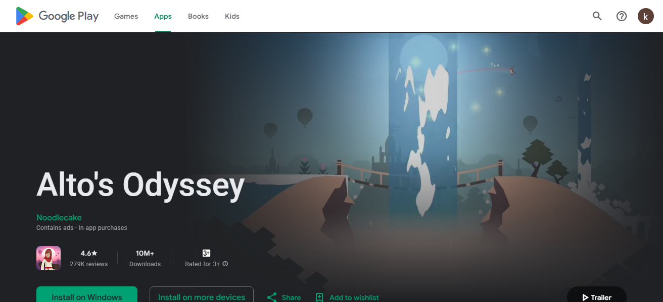 Alto’s Odyssey