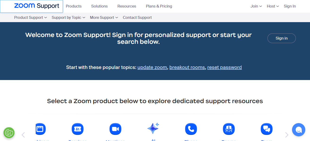 Zoom Team Chat