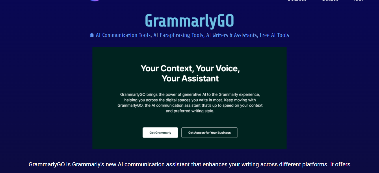 GrammarlyGO