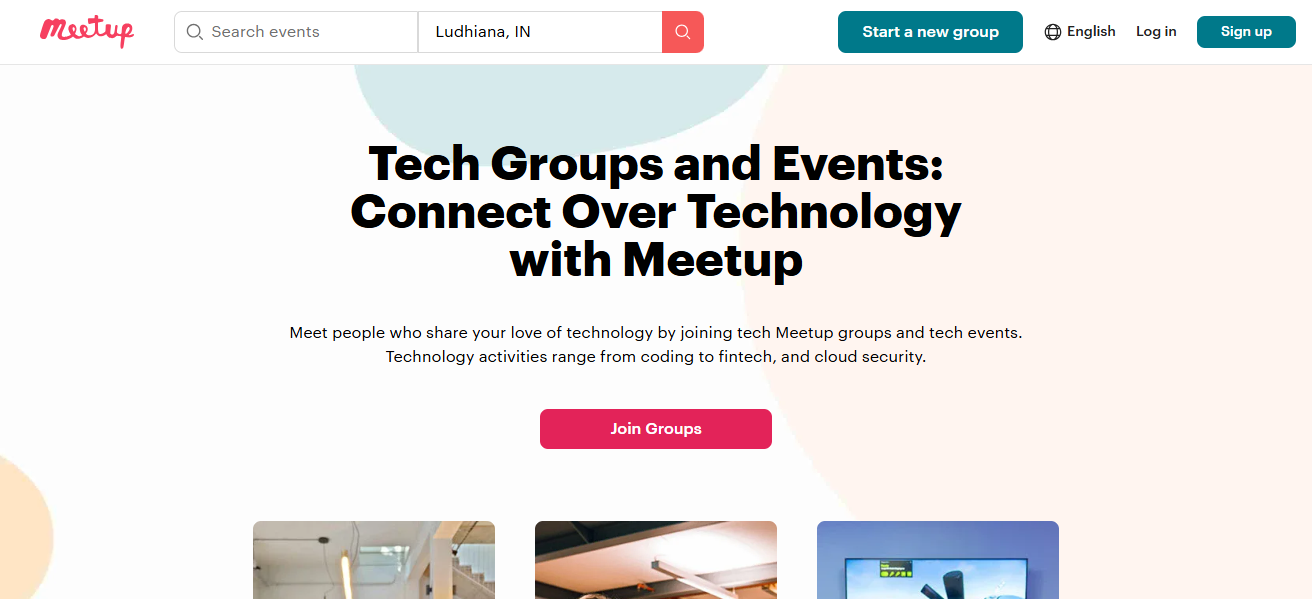 Meetup / Tech Meetups