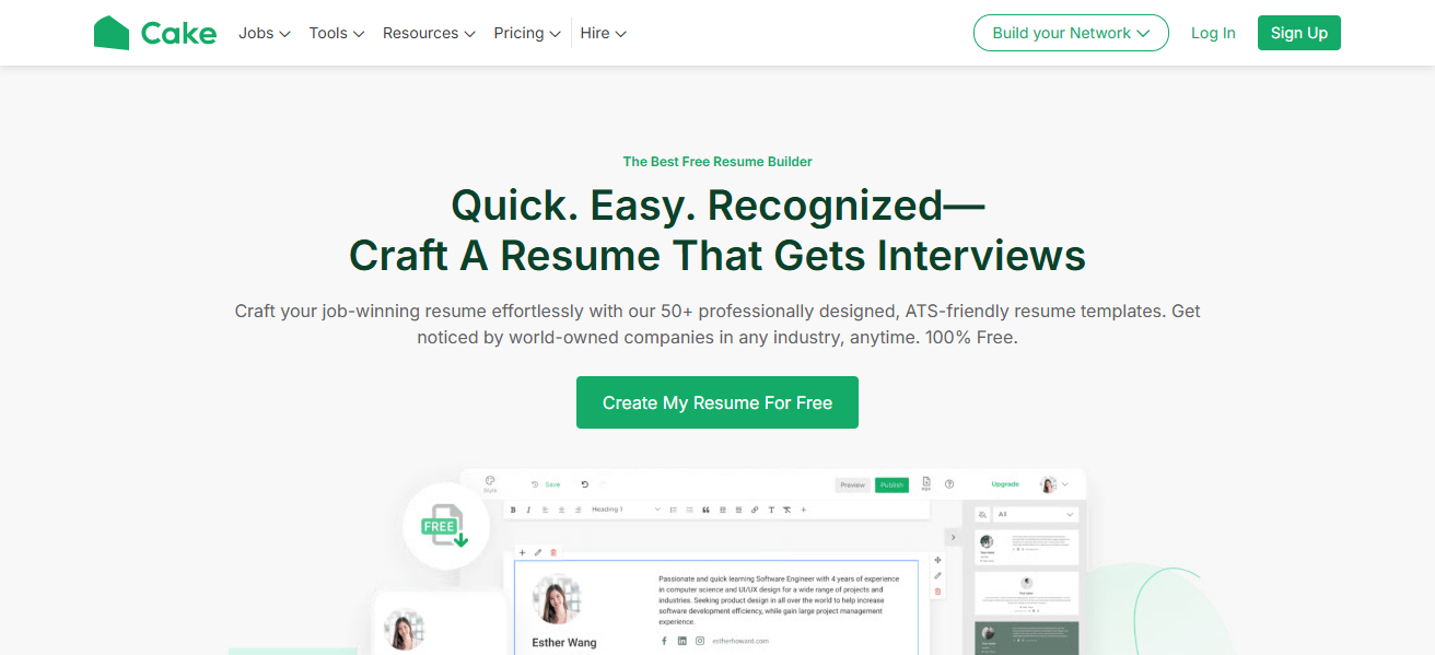 CakeResume
